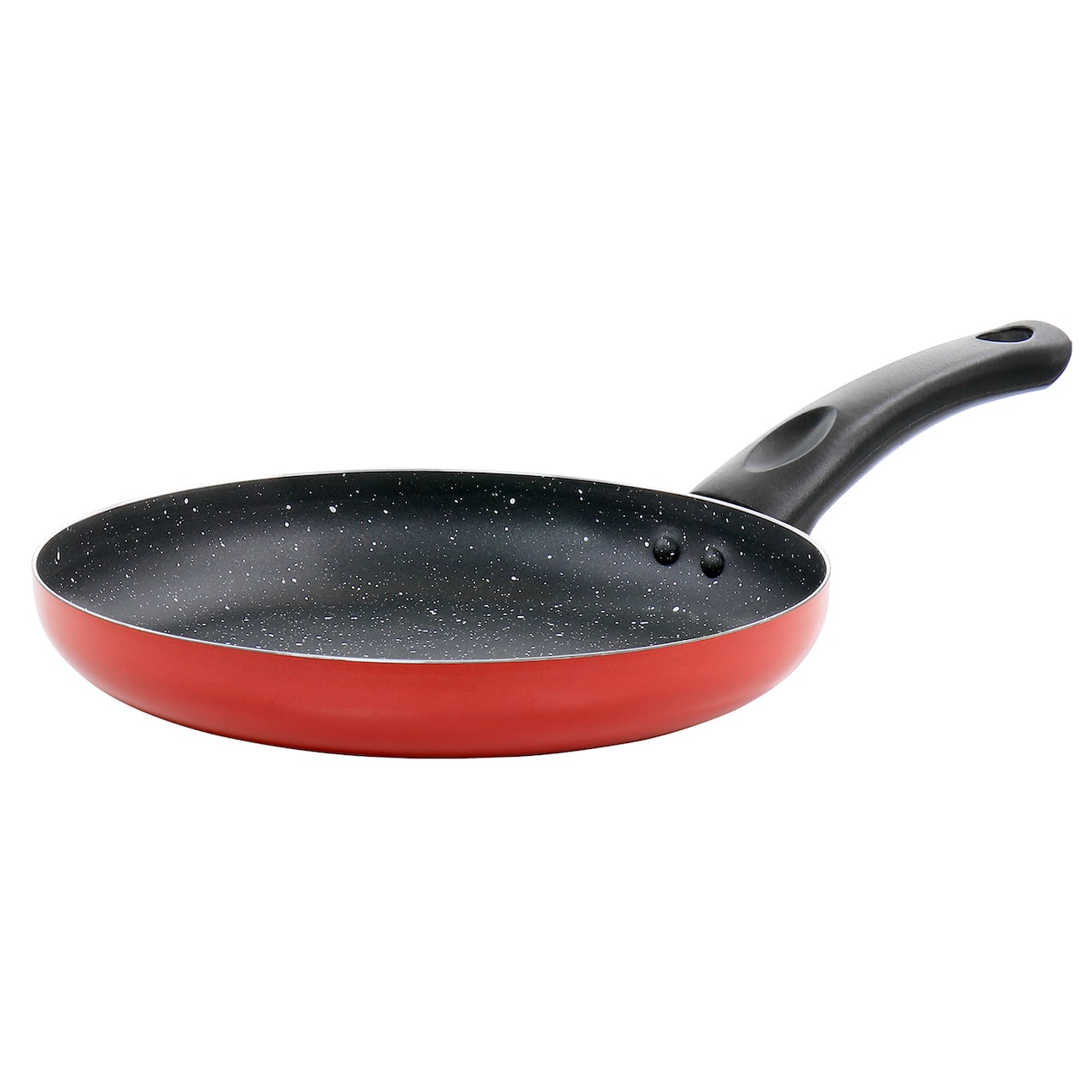 Oster Luneta 9.5" Red Aluminum Nonstick Frying Pan